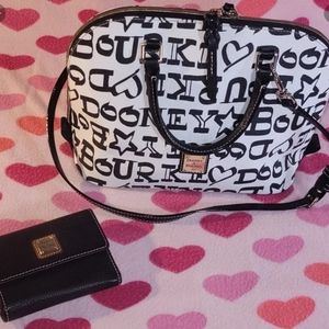 Authentic Dooney & Bourke Handbag and Wallet